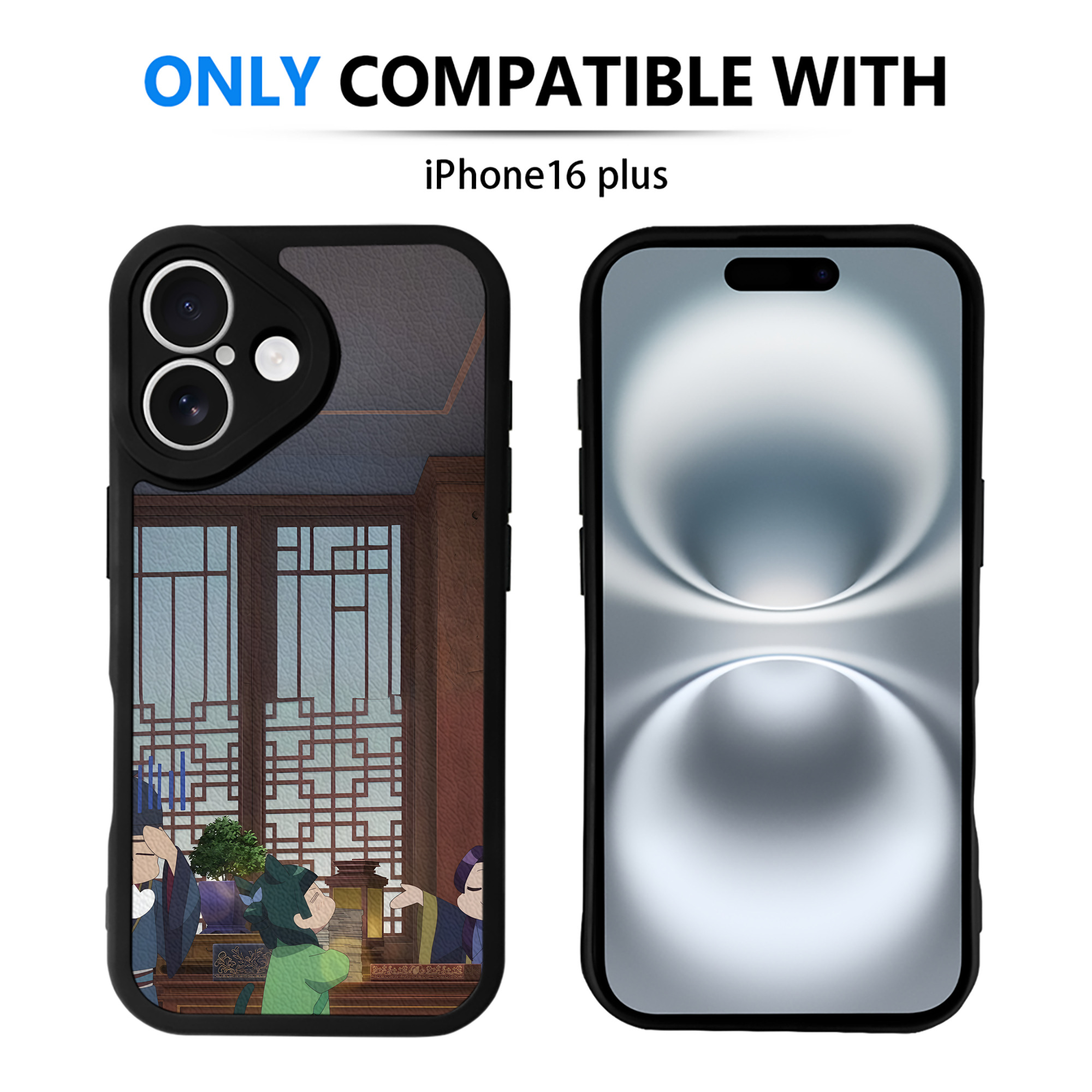 薬屋のひとりごと The Apothecary Diaries 【iPhone 16シリーズ対応】シリコンスマホケース（レザー調） 材質：シリコン